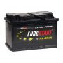 Автомобильный аккумулятор EUROSTART Extra Power EU740 74А/ч-12V ст EN680 обратная 278x175x175