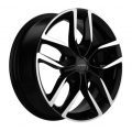 Khomen Wheels KHW1708 6,5x17 5x114,3 ET37 66,5 Black-FP