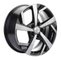 Легковой диск Khomen Wheels KHW1712 7x17 5x114,3 ET37 66,5 F-Silver-FP