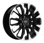 Легковой диск Khomen Wheels KHW2010 8x20 6x139,7 ET60 95,1 Black-FP matt