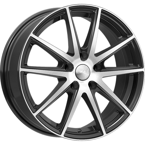 Изображение 7x17 5x114,3 ET37 66,6 Алмаз №1